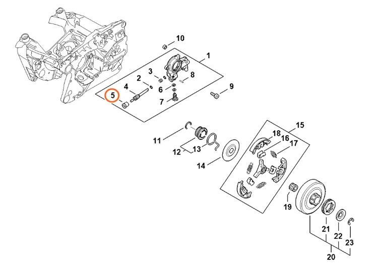 Tulejka, Stihl 11256419400