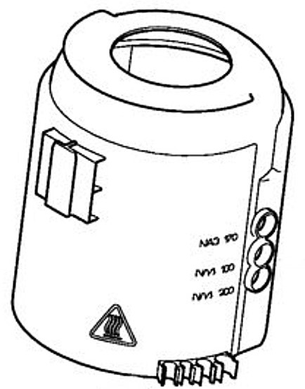 Pokrywa wentylatora, Stihl 47886060100