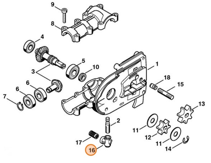 Element łączący, Stihl 41383532700