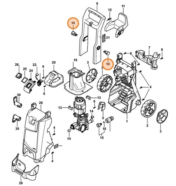Zatyczka, Stihl 49517917300