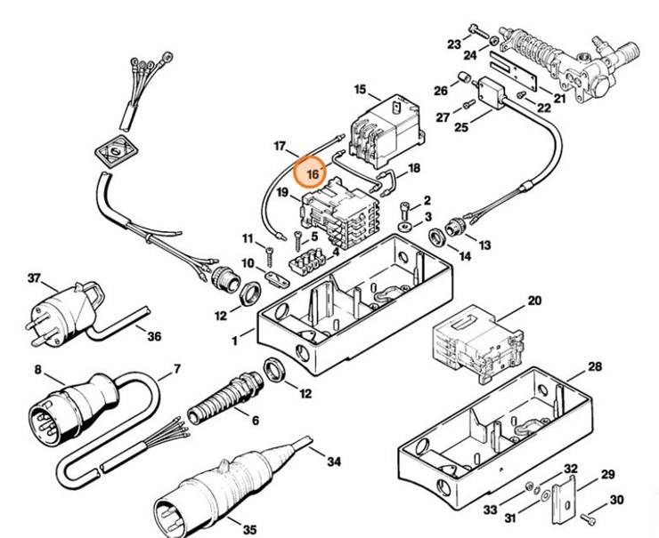 Przewód, Stihl 47054401900