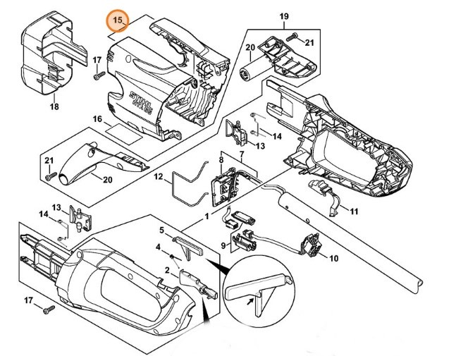 Osłona, Stihl 48576003500