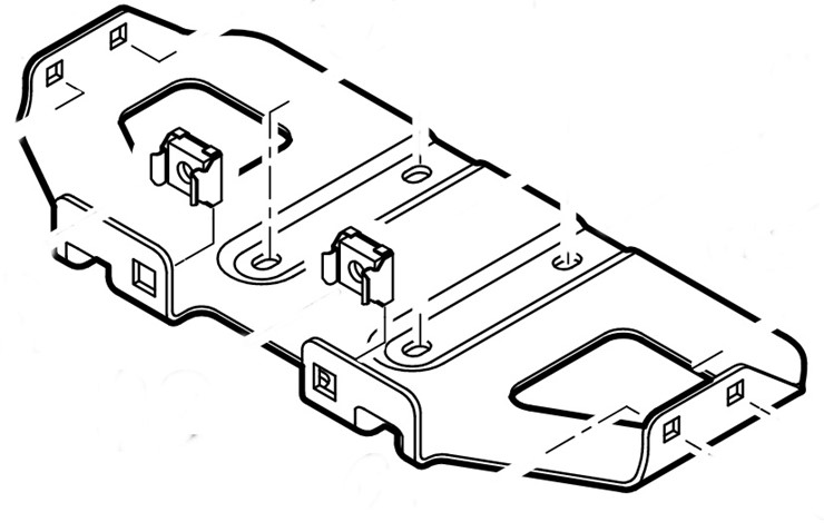 Osłona blaszana, Stihl 61701467300