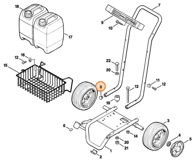 Kołpak, Stihl 47187919215