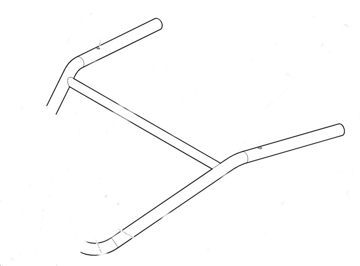 Górna część uchwytu kierującego, Stihl 62507405205