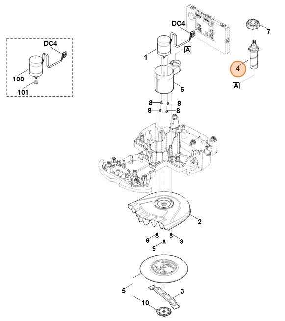 Wrzeciono, Stihl 63017031000