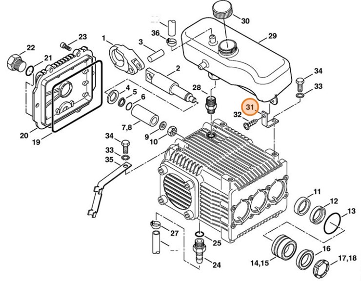 Mocowanie, Stihl 47477036900