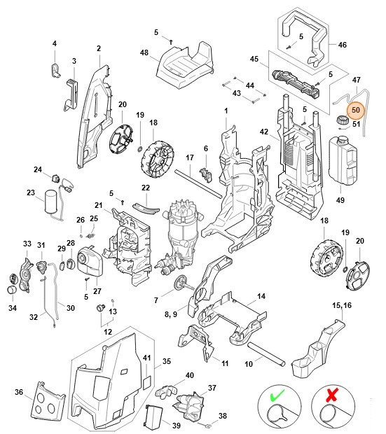 Pokrywka, Stihl RE017008900