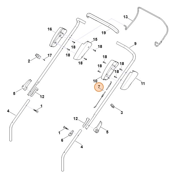 Cięgno, Stihl 63587007505