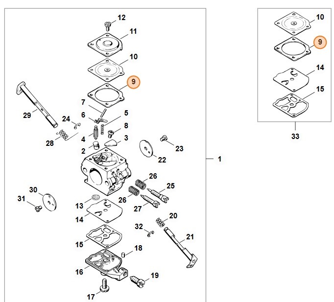 Uszczelka, Stihl 11231290901