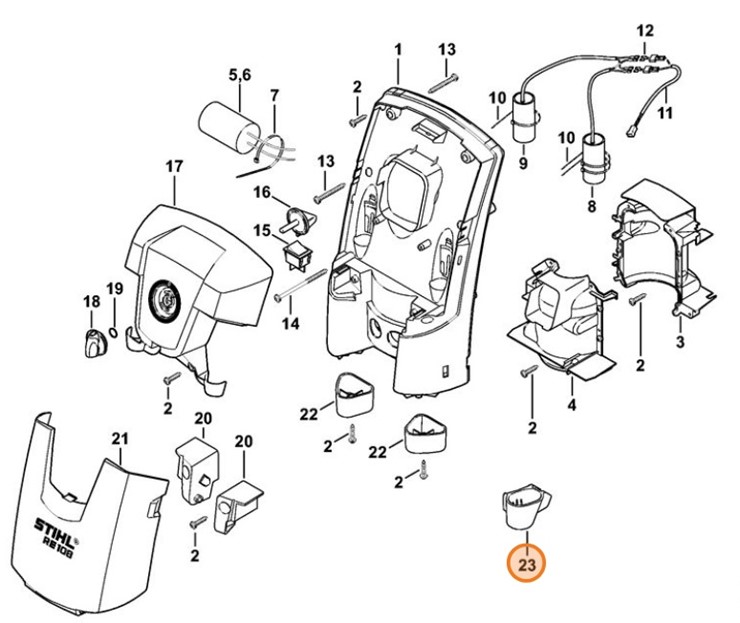 Kołpak, Stihl 47657172200