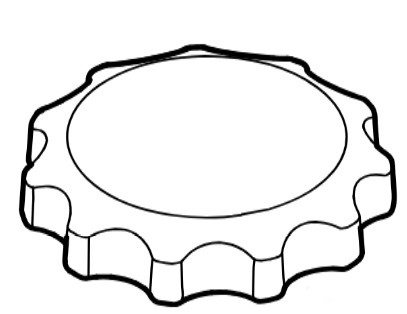 Pokrętło, Stihl 47805120400