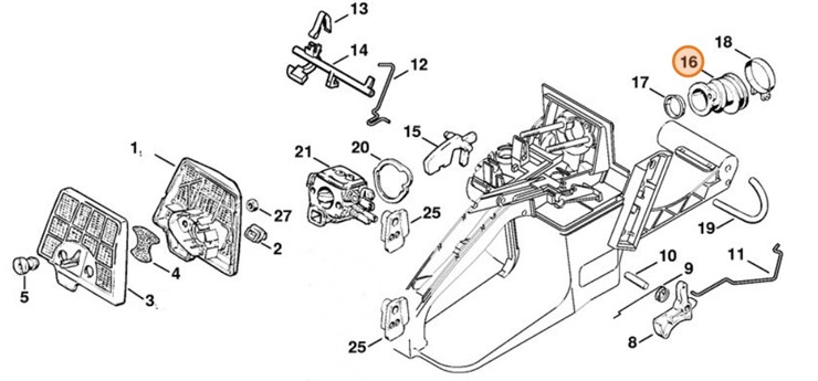 Krzywka, Stihl 11251412200