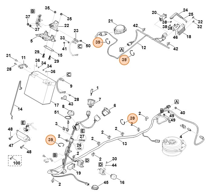 Opaska zaciskowa, Stihl 07510107232