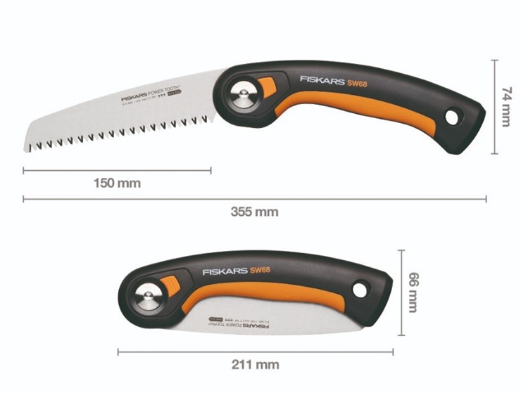 Piła składana SW68 krótka, Fiskars 1067552