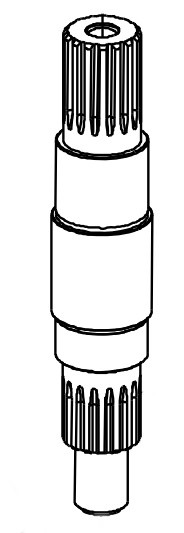 Wał pionowy, Orec 0221-50110