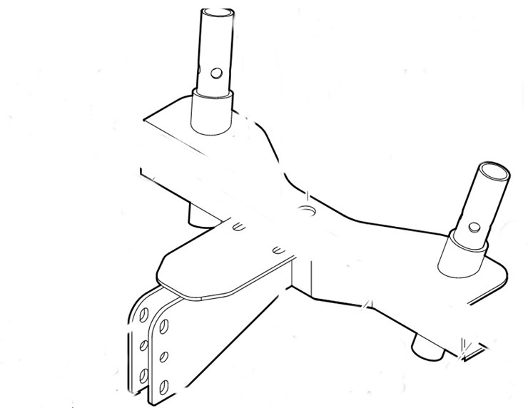 Wspornik ogranicznika głębokości, Stihl 62517400203