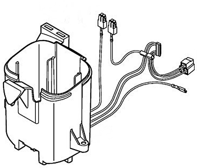 Uchwyt akumulatora, Stihl 63384000300