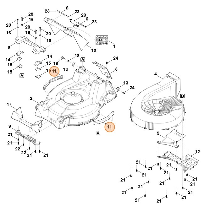 Listwa ochronna, Stihl 63787067301