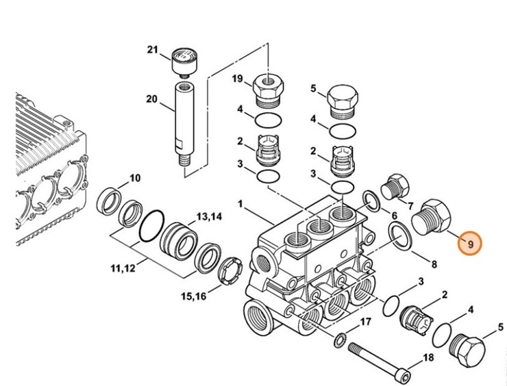 Śruba zamykająca, Stihl 47477085802