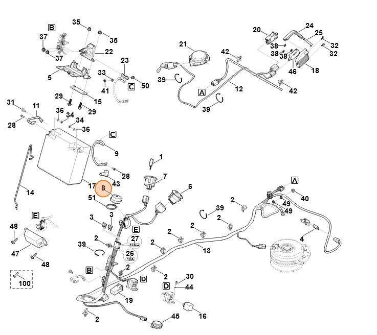 Brzęczyk, Stihl 61404308800