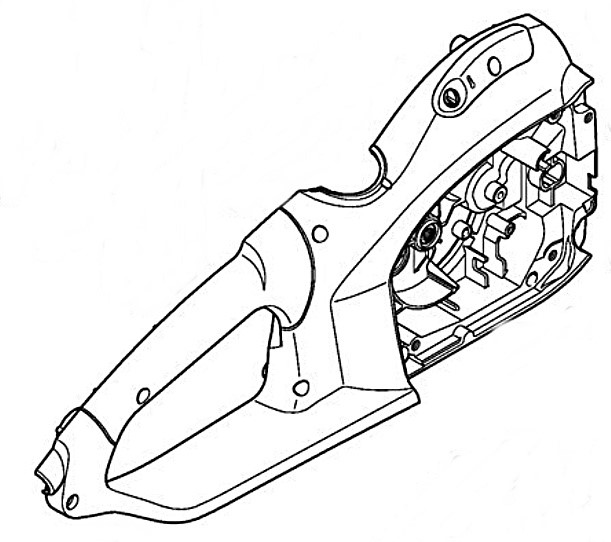 Korpus rękojeści, Stihl 12107901002