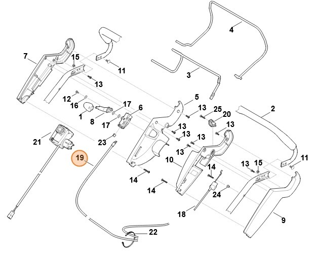 Cięgno, Stihl 63407007535