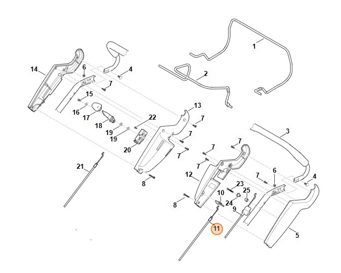 Cięgno, STIHL 63757007517