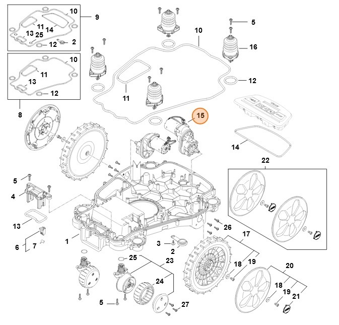 Przekładnia, Stihl IA016400100