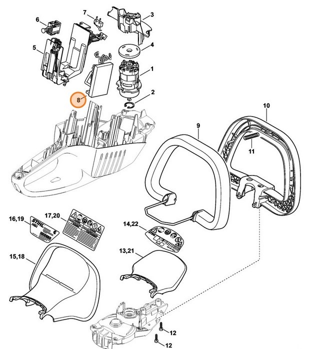 Moduł elektroniczny, Stihl 48514301405
