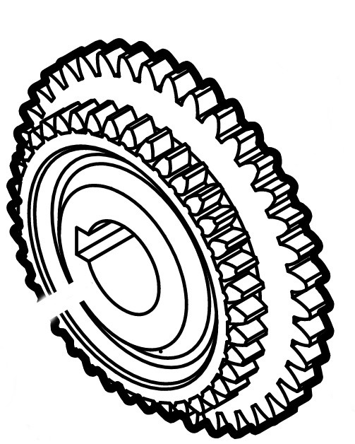 Koło zębate biegu, Stihl 62516420102