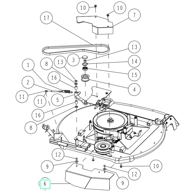 Osłona lewa, Orec 0329-5080H