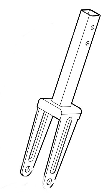 Widełki koła, Stihl 62517102800