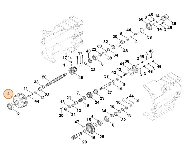 Sprzęgło, Stihl 62511602000