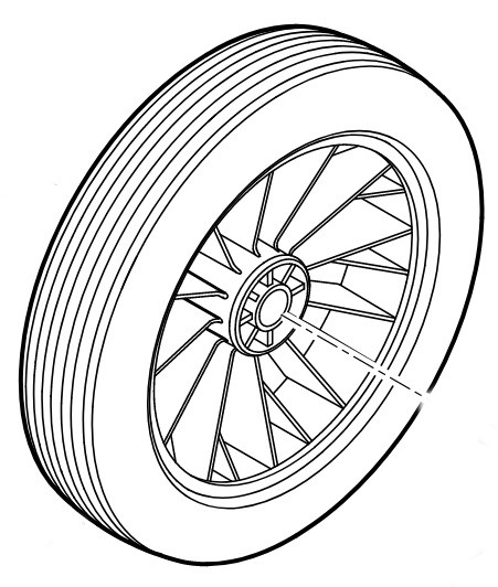 Koło, Stihl 60007000400