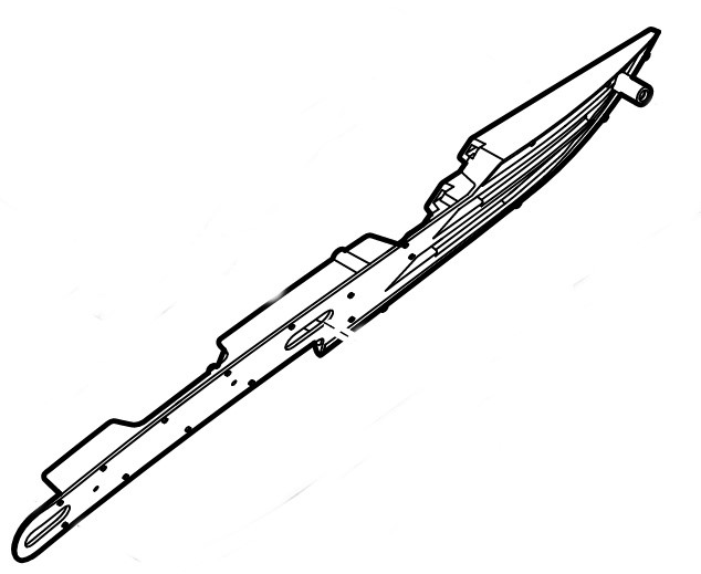 Wkład kanału powietrza prawy, Stihl 61707660805