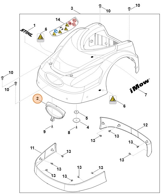 Osłona, Stihl 63017063610