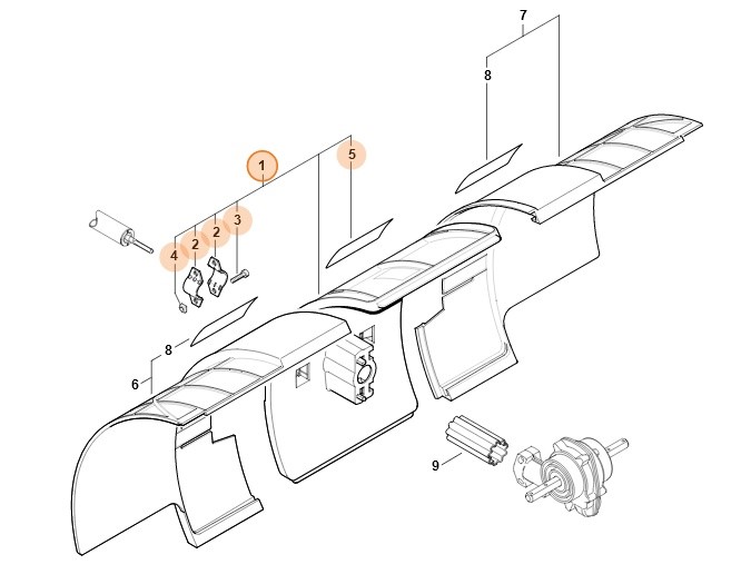 Osłona, Stihl 46017108107