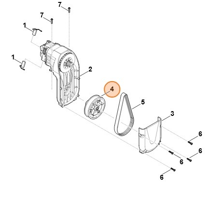 Koło pasowe, Stihl 62917608500