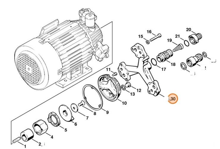 Płyta gwiaździsta, Stihl 47057050220