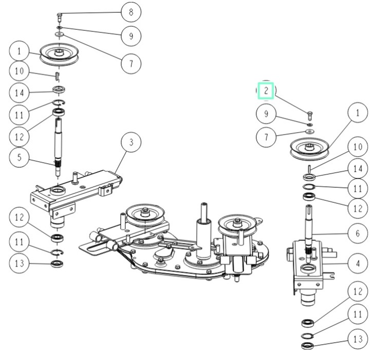 Śruba koła pasowego, Orec 0273-70400 