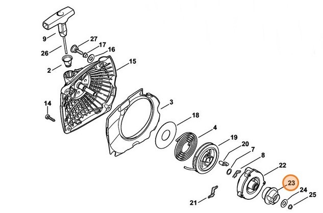 Zabierak, Stihl 11431952030