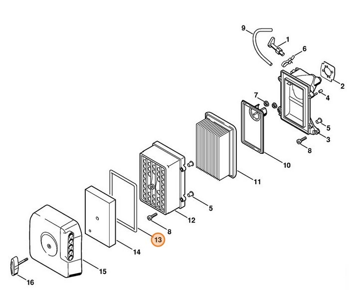 Uszczelka, Stihl 42231490500