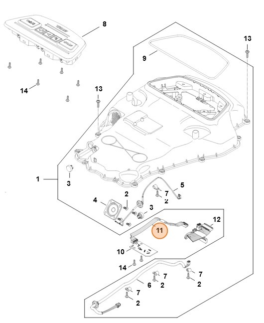 Kabel, Stihl IA014400304