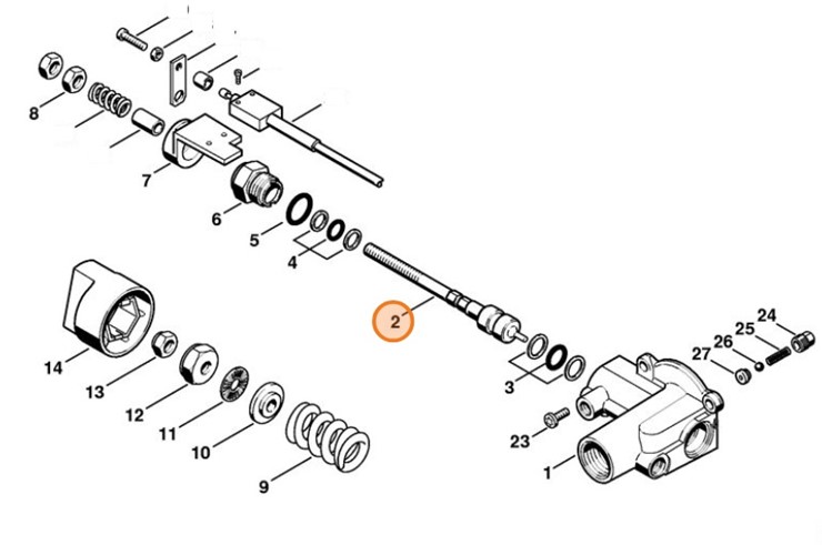 Tłok sterujący, Stihl 47225110500