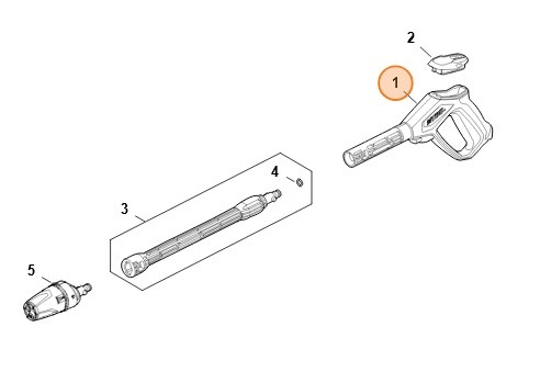 Pistolet, Stihl RE025001301