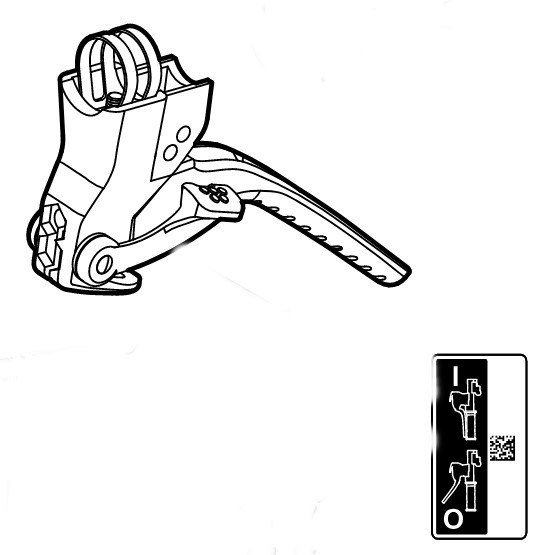 Dźwignia sprzęgła, Stihl 62507103501