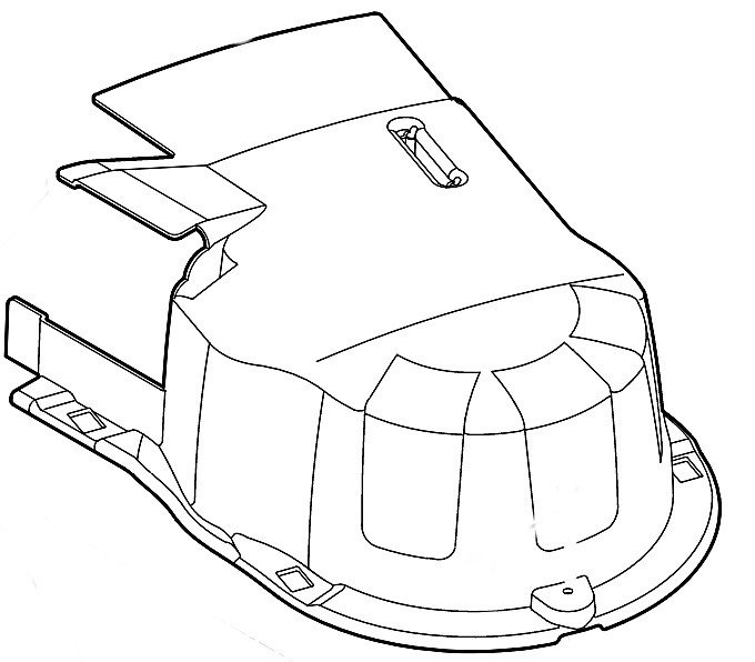 Osłona lewa, Stihl 61657802025