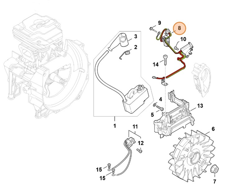 Przerywacz, Stihl 41474301003