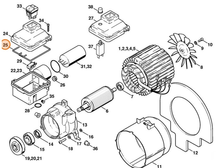 Uszczelka, Stihl 47264390500